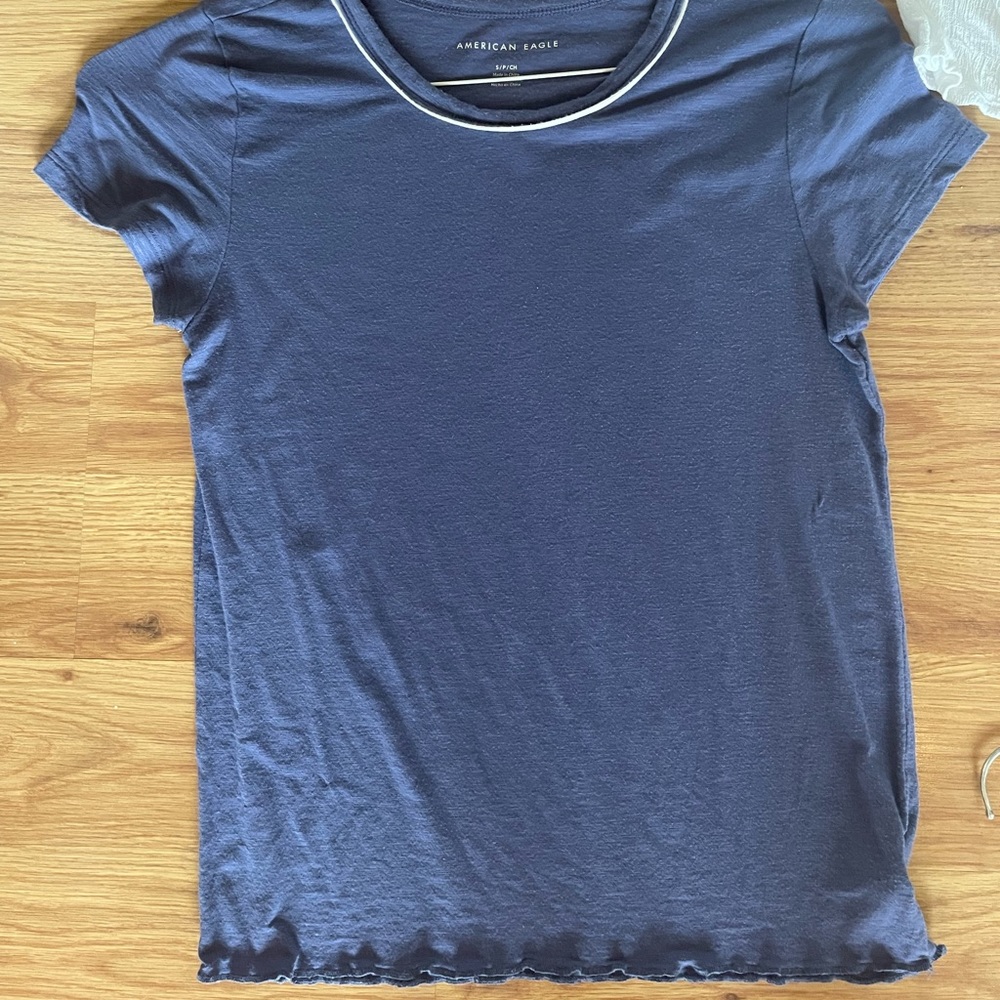 Blue A&E Shirt